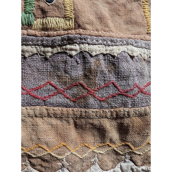 Vintage Banjara Gala, India Tribal Textile Folk Art Piece - Picture 10 of 10